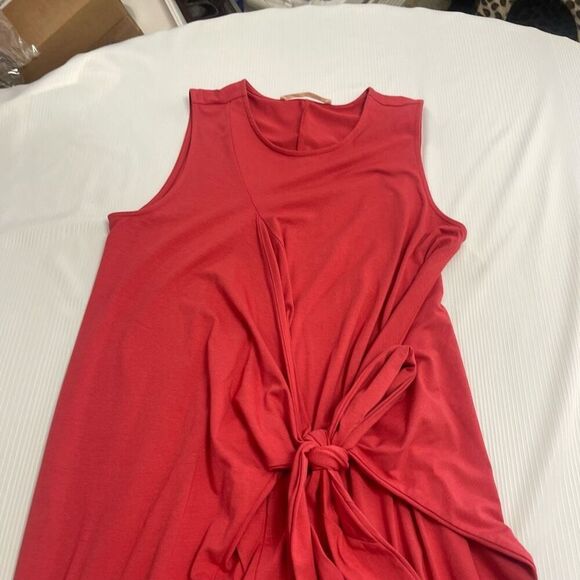 Peruvian Connection Pink Faux Wrap Dress Size Medium - Picture 2 of 7